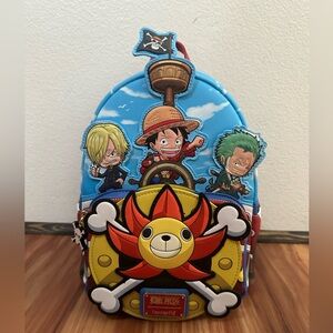 NWT Loungefly One Piece cosplay backpack